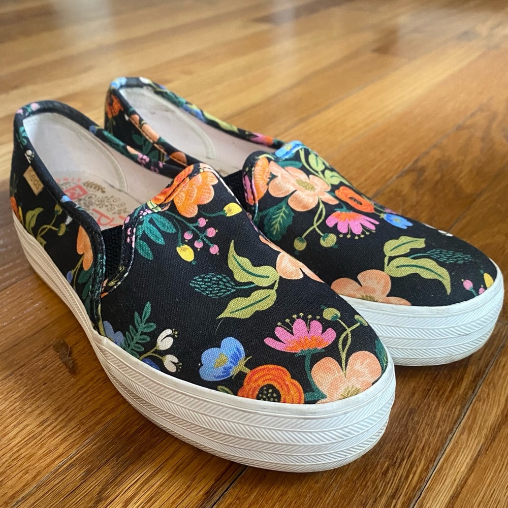 Keds Platform Floral Shoes